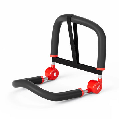 HOPHORSE Ab & Core Exercise Machine,Home Gym Sit up Trainer,Adjustable Automatic Rebound,4 Resistance Levels,Core Workout Equipment with Resistance Bands