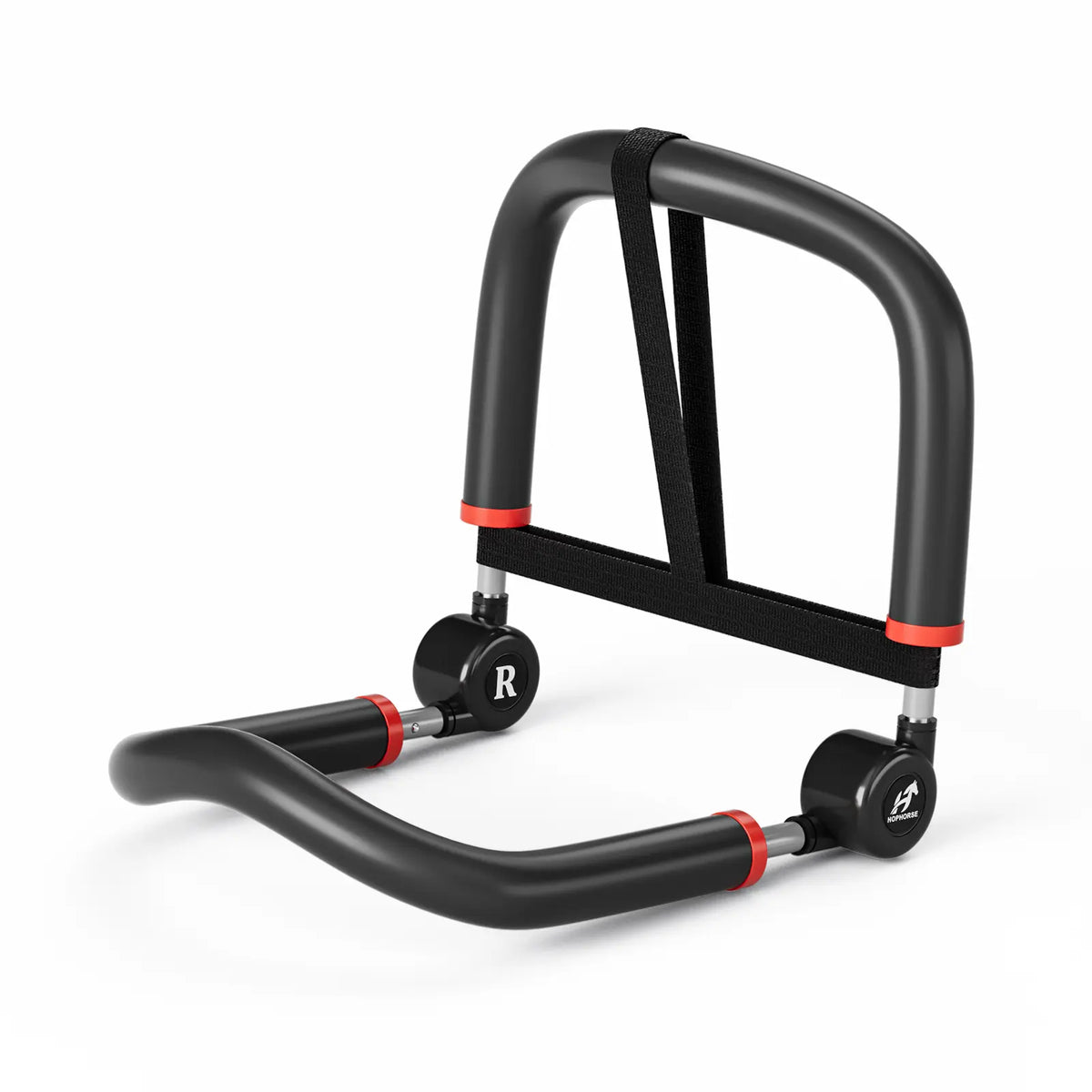 HOPHORSE Ab & Core Exercise Machine,Home Gym Sit up Trainer,Adjustable Automatic Rebound,4 Resistance Levels,Core Workout Equipment with Resistance Bands